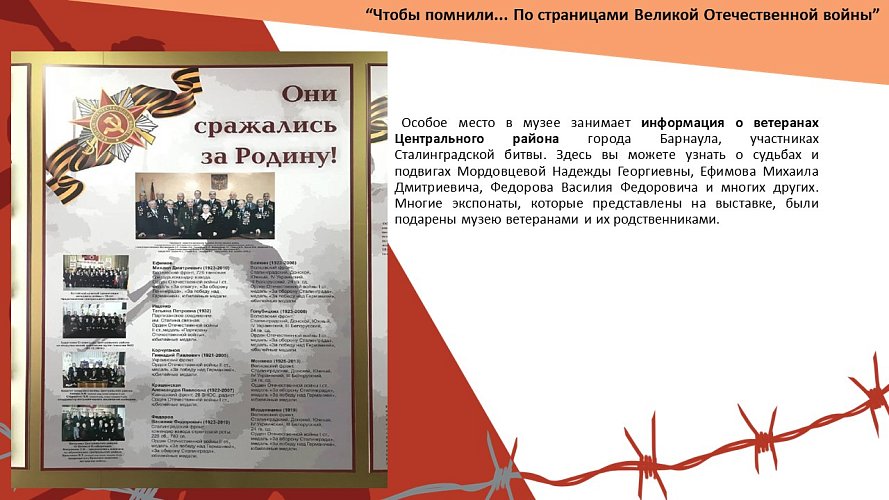 «Чтобы помнили... По страницам Великой Отечественной войны»